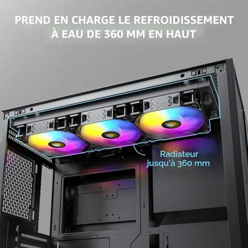 Antec FLUX M mATX RGB - vue 7