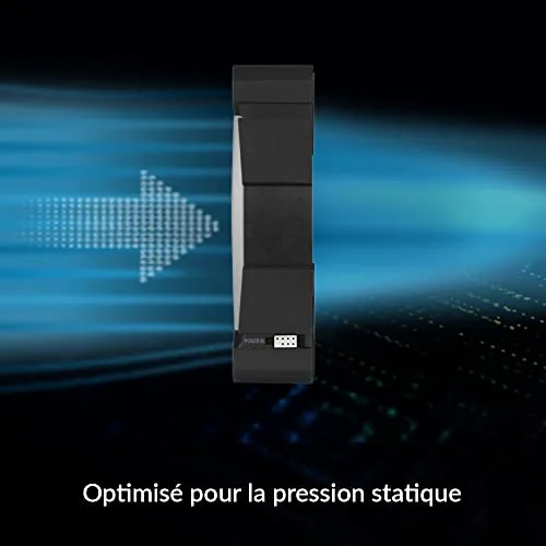 ARCTIC BioniX P120 A-RGB (Pack de 3) - Ventilateur 120mm A-RGB pour boitier PC - vue 5