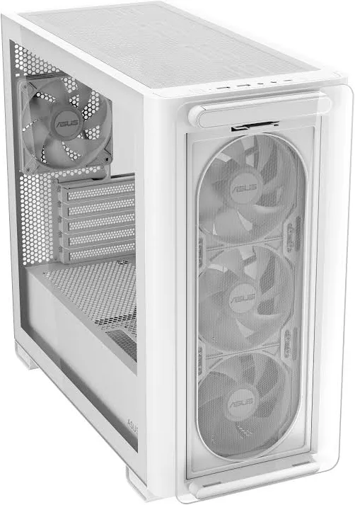 ASUS A23 PLUS TG ARGB White mATX - vue 4