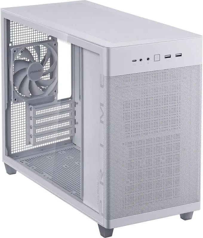 Asus Prime AP201 mITX White - vue 3