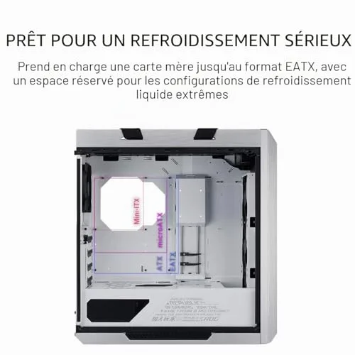 ASUS ROG STRIX HELIOS White ATX - vue 5