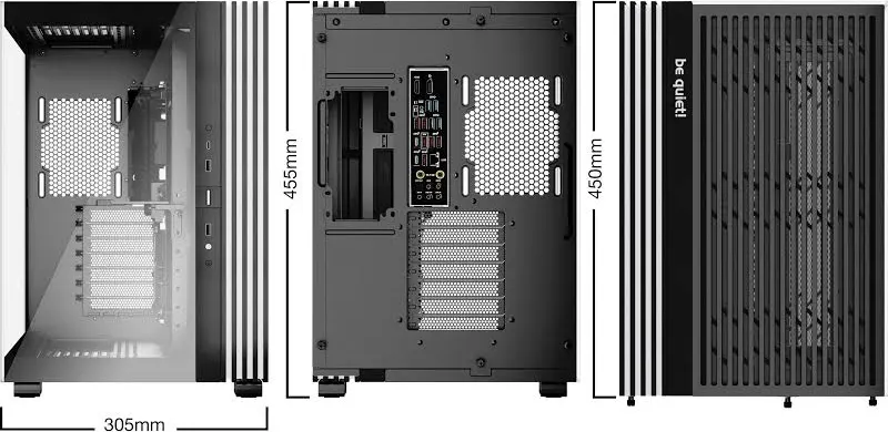 be quiet! Light Base 600 DX ATX - vue 2
