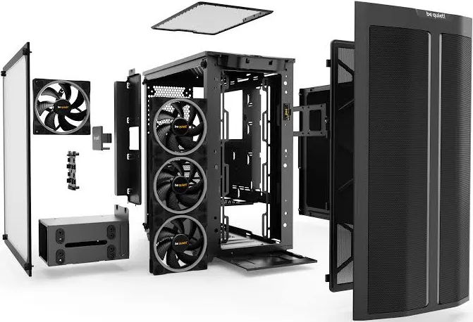 be quiet! Pure Base 500 FX ATX RGB - vue 2
