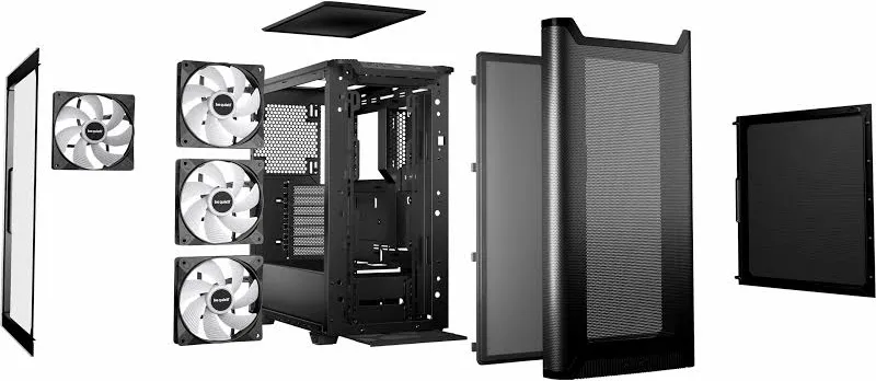be quiet! Pure Base 501 LX ATX - vue 3