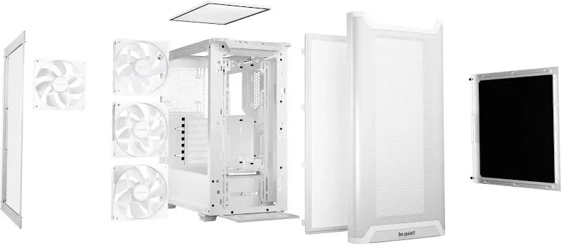 be quiet! Pure Base 501 LX ATX White - vue 4