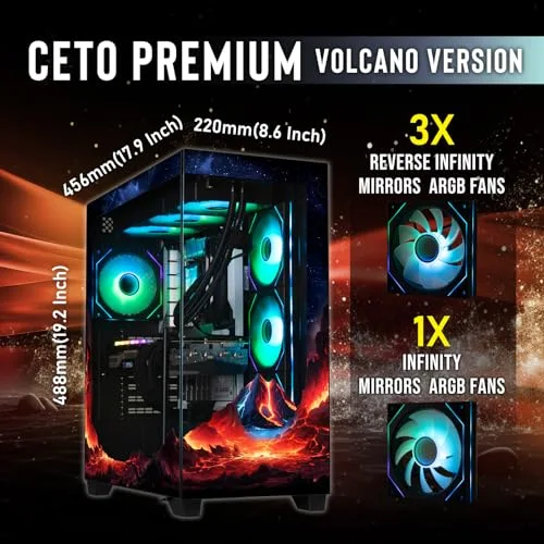 BitFenix Ceto ATX RGB - vue 3