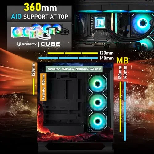 BitFenix Ceto ATX RGB - vue 5