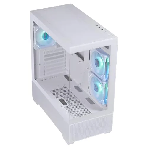 BitFenix Ceto Basic ATX RGB White - vue 4