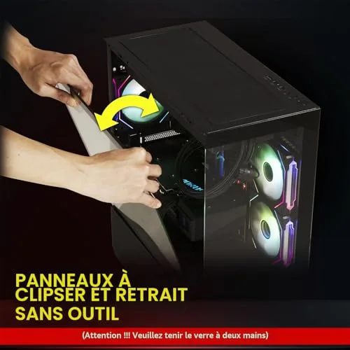 BitFenix Ceto Basic ATX RGB White - vue 9