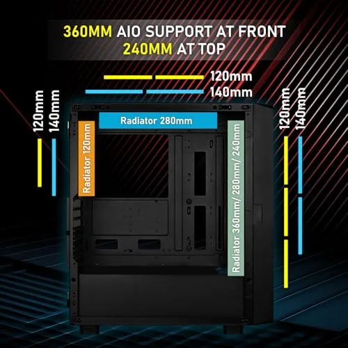 BitFenix Muses BFC-MUS-300 ATX - vue 3
