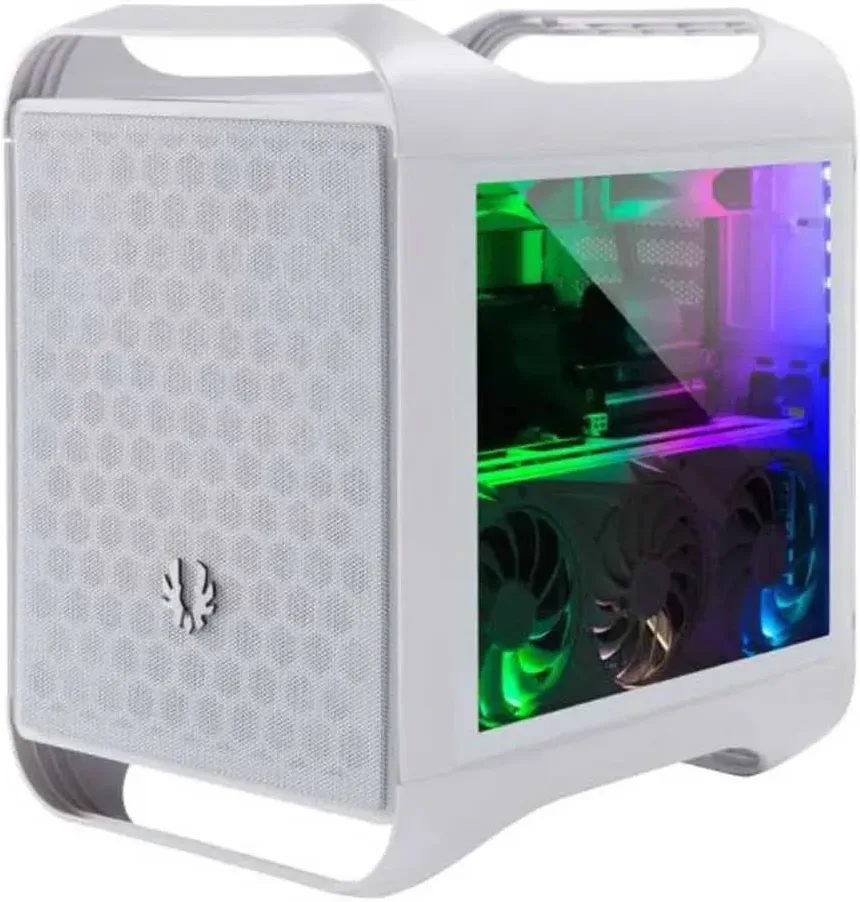 BitFenix Prodigy M mITX RGB White - vue 2