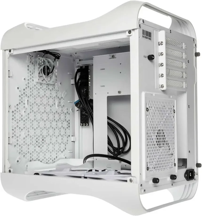 BitFenix Prodigy M mITX RGB White - vue 5