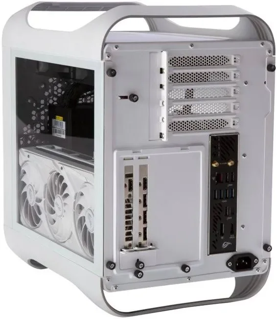 BitFenix Prodigy M mITX White - vue 3