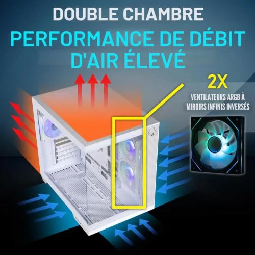 BitFenix Triforce 300 ATX RGB - vue 5