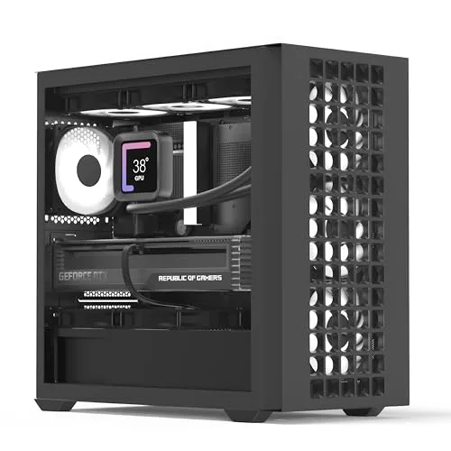 AeroCool D302A V1 Noir 4x 120mm ARGB Micro-ATX Mini-Tour