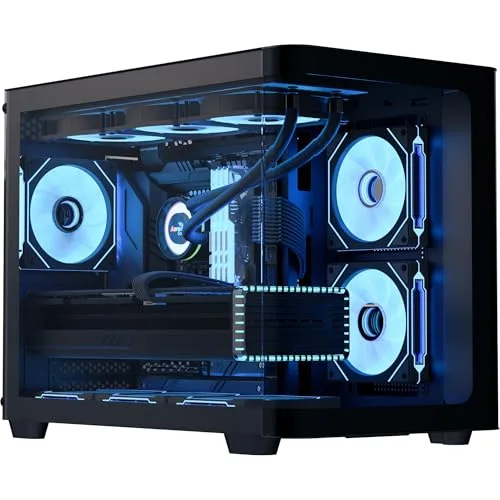 AeroCool P300C Noir Verre Trempé 3x ARGB 120mm