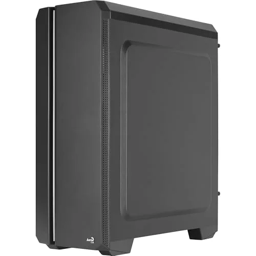 Boîtier Moyen Tour ATX - Aerocool - GENESISV2BK - Panneau Frontal LED ARGB - Ventilateur ARGB 12cm - Noir - vue 7