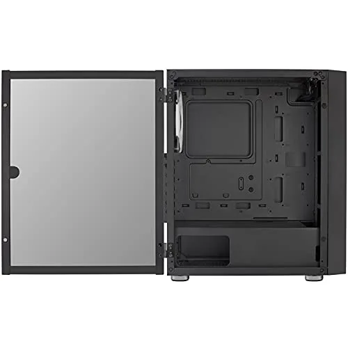Boitier Moyen Tour ATX AeroCool Graphite RGB avec panneau vitré (Noir) - vue 5
