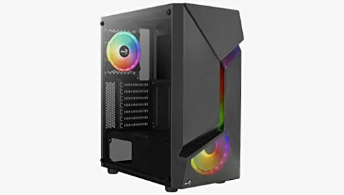 AeroCool Scape V2 RGB ATX avec panneau vitré et 3 ventilateurs FRGB