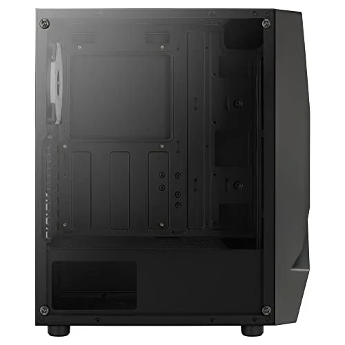Boîtier Moyen Tour ATX - AeroCool - Scape V3 RGB - Panneau Vitré - 3 Ventilateurs ARGB - Noir - vue 6