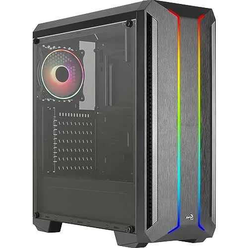 AeroCool Skyline ARGB V2 BK Midi Tower Noir 1x 120mm ARGB