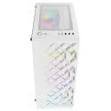 Boitier Moyen Tour ATX - AZZA - Spectra RGB - Panneau Vitré - Couleur Blanche - Design Élégant - vue 3