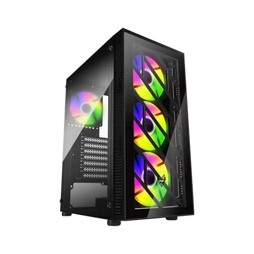 FSP CMT192 RGB Boîtier ATX Mid Tower Vitré 4x120mm