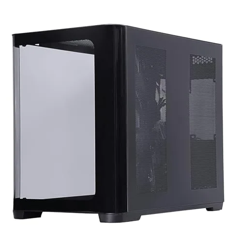 Boitier Moyen Tour ATX - iTek - Dark Cave Curved - Noir - 2 USB 3.0 - Type-C - vue 6