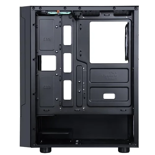 Boitier Moyen Tour ATX - iTek - Siisbe 3.0 - RGB - Noir - Gestion des câbles efficace - vue 3