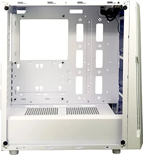 Boitier Moyen Tour ATX - Xilence - Performance C X5 RGB - Panneau vitré - 2x USB 3.0 - Blanc - vue 3