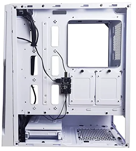Boitier Moyen Tour ATX - Xilence - Performance C X5 RGB - Panneau vitré - 2x USB 3.0 - Blanc - vue 5