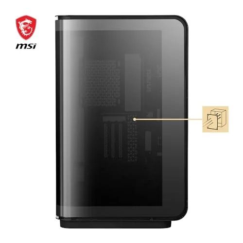 Boîtier Moyen Tour - MSI - MEG MAESTRO 700L PZ - Verre trempé - Gestion avancée des câbles - Design moderne - vue 2