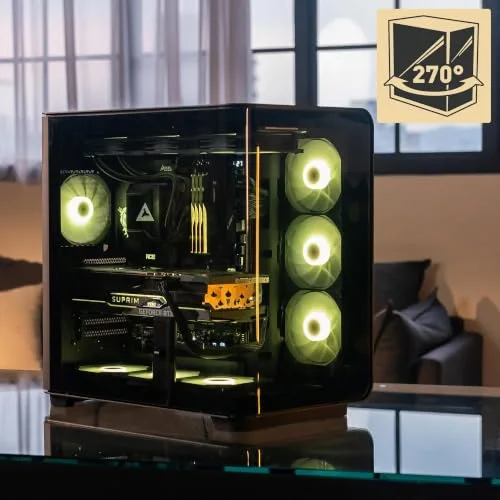 Boîtier Moyen Tour - MSI - MEG MAESTRO 700L PZ - Verre trempé - Gestion avancée des câbles - Design moderne - vue 5