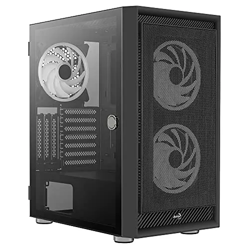 Boîtier PC - AEROCOOL - Graphite G V3 - Boitier sans alimentation - Moyen tour - Format ATX - Noir ( ACCM-PB24133.11 ) - vue 5