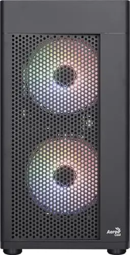 Boîtier PC - AEROCOOL - Hexform G v2 (Noir) - Mini tour - Format Micro-ATX - Sans alimentation - vue 2