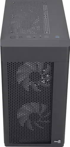 Boîtier PC - AEROCOOL - Hexform G v2 (Noir) - Mini tour - Format Micro-ATX - Sans alimentation - vue 4