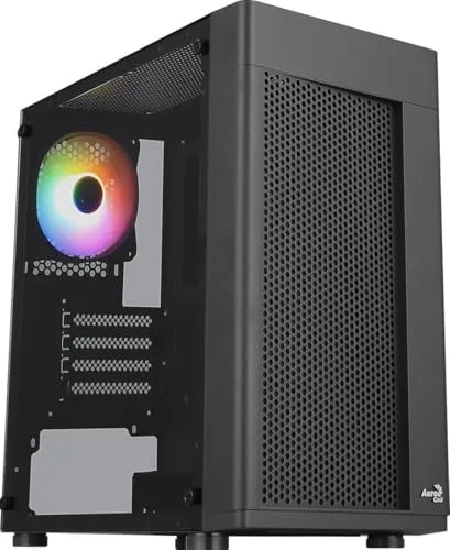 Boîtier PC - AEROCOOL - Hexform G v2 (Noir) - Mini tour - Format Micro-ATX - Sans alimentation - vue 6