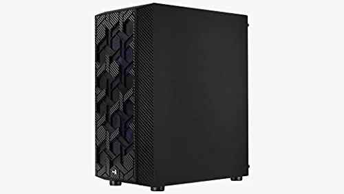 Boîtier PC - Aerocool - Hive V3 RGB - Moyen Tour - Panneau Vitré - Noir - vue 6