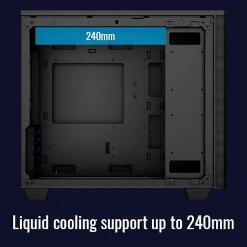 Boîtier PC - AEROCOOL - Mini Stormfront v1 - MicroATX/MiniITX - Noir - Compact - vue 4