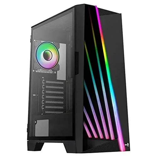 AeroCool Mirage G V1 Moyen Tour ATX Noir 3x120mm ARGB
