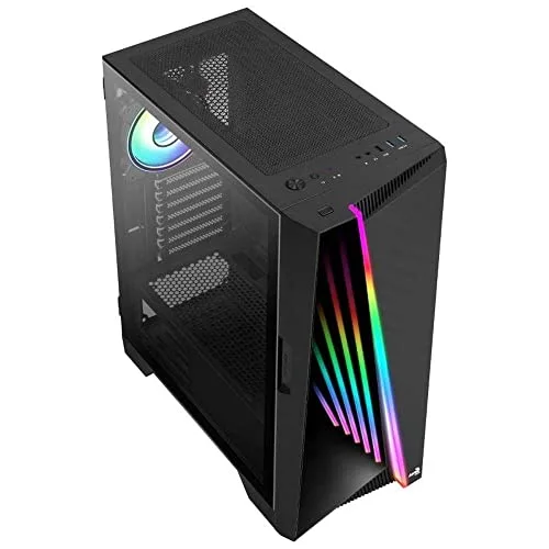 Boîtier PC - AEROCOOL - Mirage G V1 - Boitier sans alimentation - Moyen tour - Format ATX - Noir ( ACCM-PB25013.11 ) - vue 2