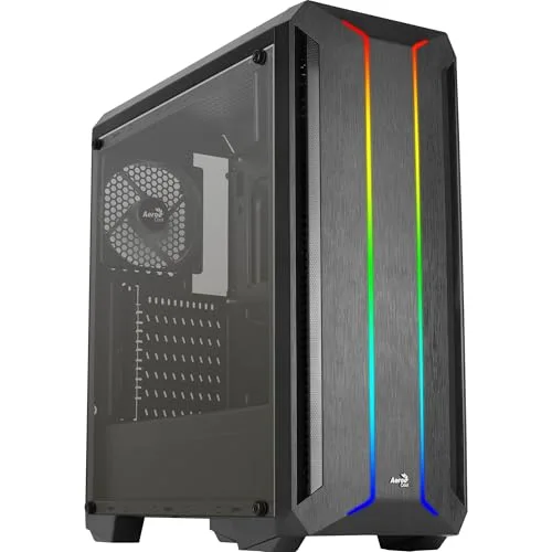 Boîtier PC - Aerocool - Skyline ARGB - Noir - Format Tour - Compatible ATX micro ATX Mini-ITX - vue 3