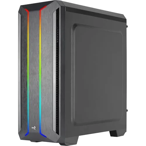 Boîtier PC - Aerocool - Skyline ARGB - Noir - Format Tour - Compatible ATX micro ATX Mini-ITX - vue 6