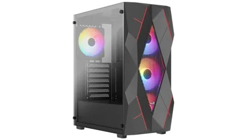 AeroCool Volcan G v1 Noir ATX 4x120mm FRGB