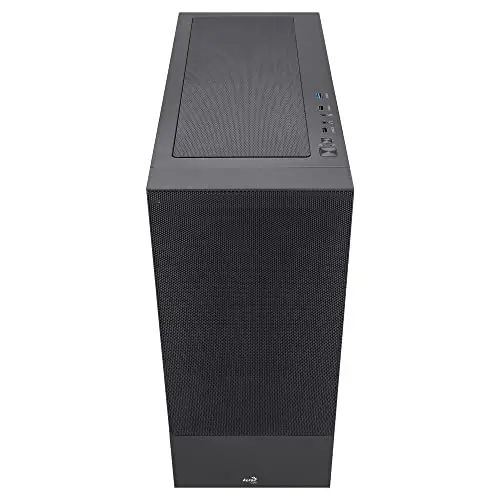 Boîtier PC ATX - Aerocool - CIPHERBKV1 - Montage Vertical GPU - 12 Baies 35 - Design en Maille - vue 4