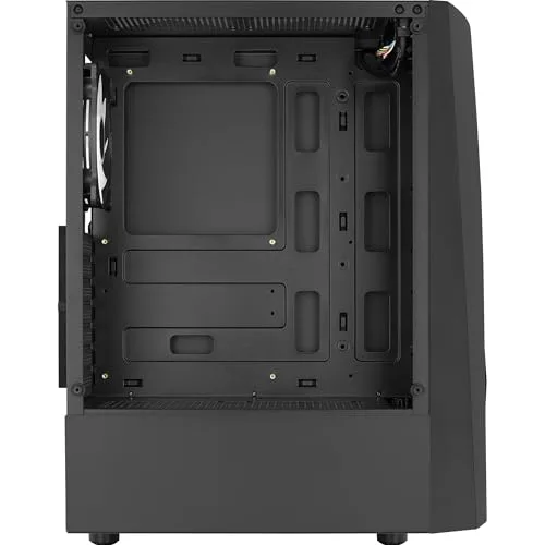 Boîtier PC ATX - Aerocool - WAVEBKV3 - Verre Trempé - 4 Ventilateurs RGB - Noir - vue 9