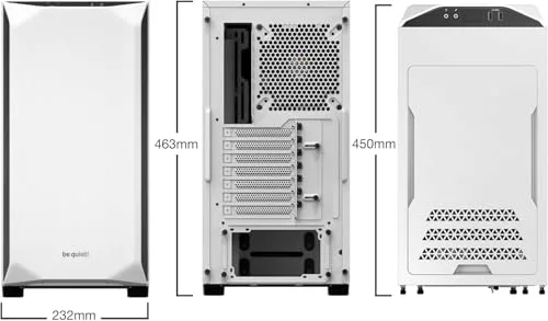 Boitier PC - Be quiet! - BGW35 Pure Base 500 Window - Moyen Tour - Blanc - vue 2
