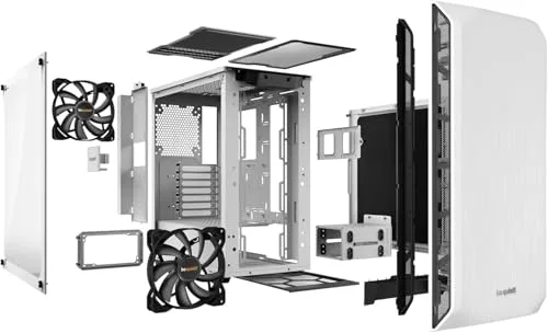 Boitier PC - Be quiet! - BGW35 Pure Base 500 Window - Moyen Tour - Blanc - vue 4