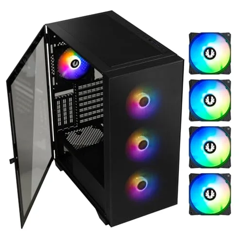 BitFenix Flow Noir ATX 4 ventilateurs ARGB 120mm