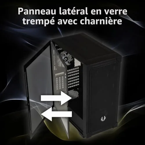 Boîtier PC - BITFENIX - Graph ARGB - Moyen tour - ATX - Noir - 4 ventilateurs A-RGB - vue 8